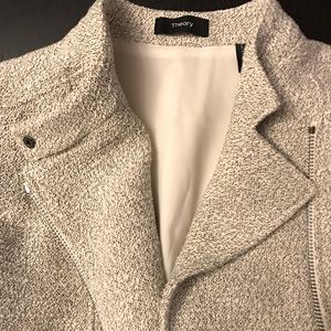Theory knit tweed blazer/jacket